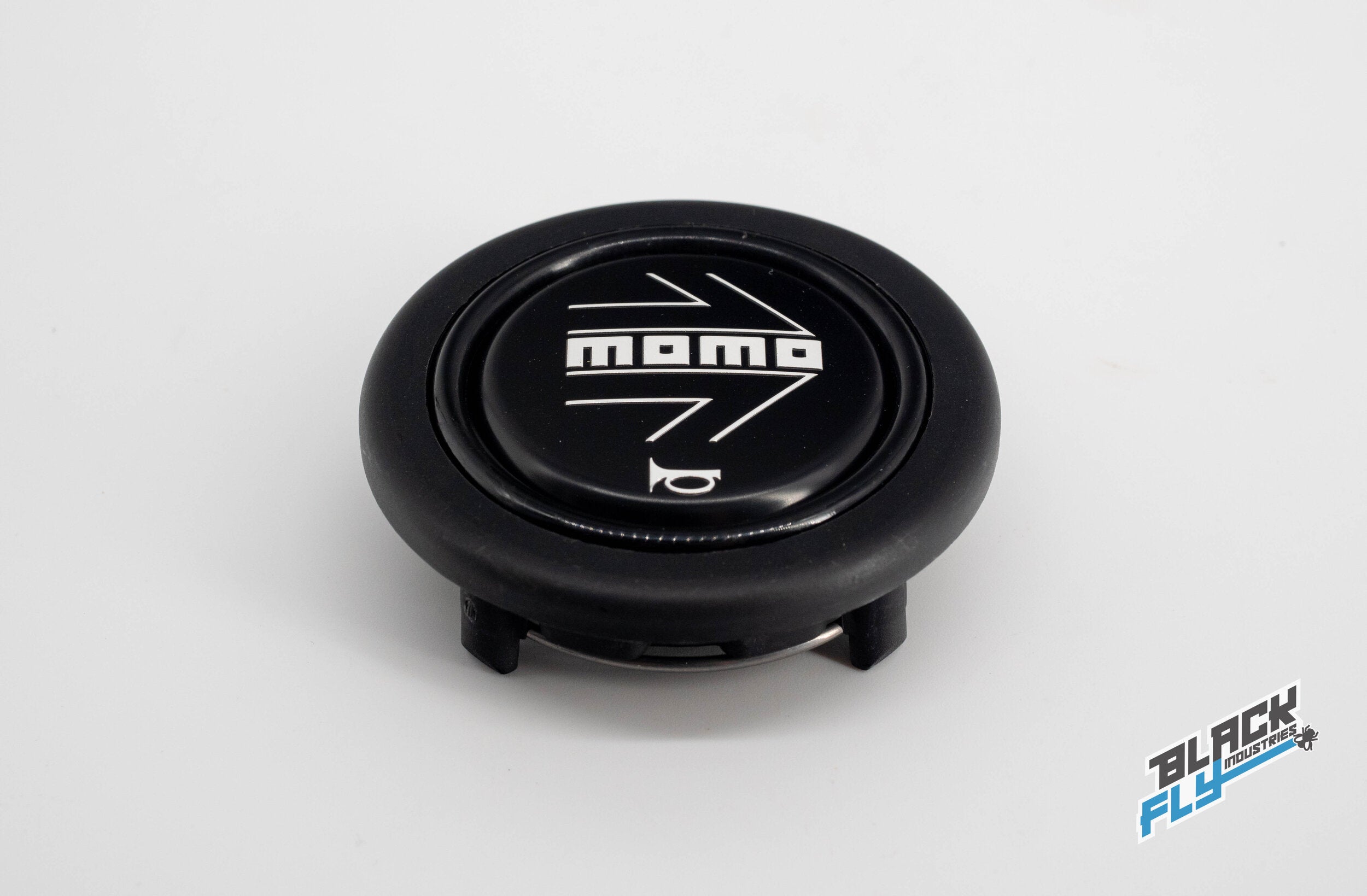 Momo Logo horn button (Black)