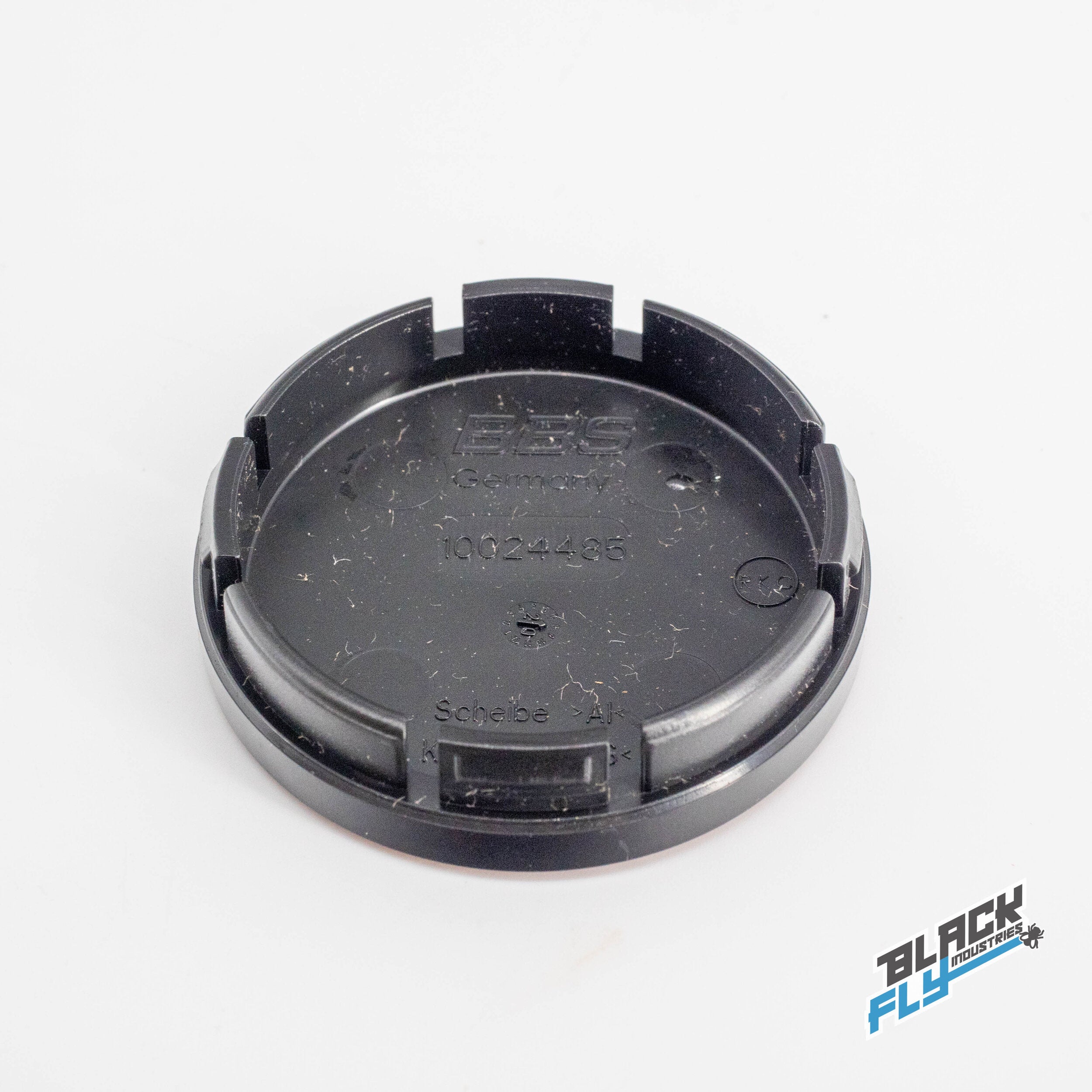 Genuine BBS Red/ Silver Logo 56 mm Cap Set