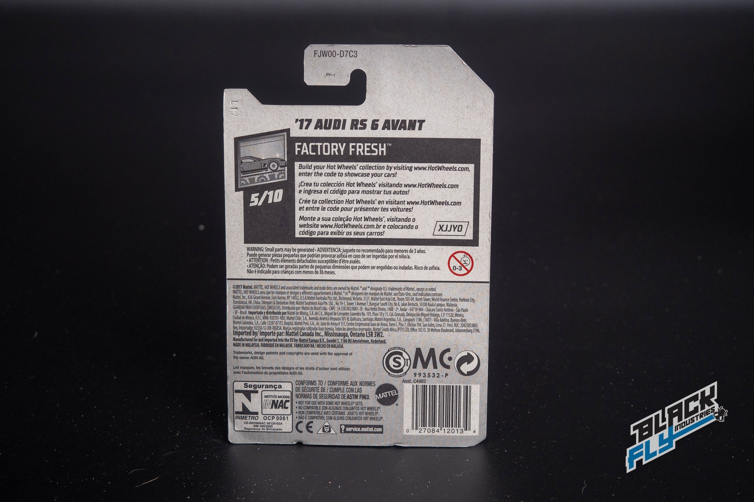 Hot Wheels - 17' Audi RS6 Avant - Red