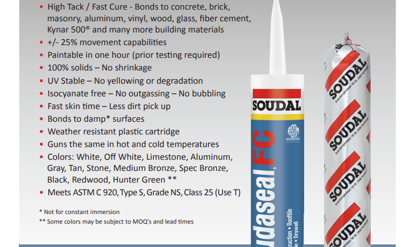 Soudaseal FC - Black - per tube