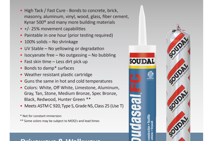 Soudaseal FC - Black - per tube