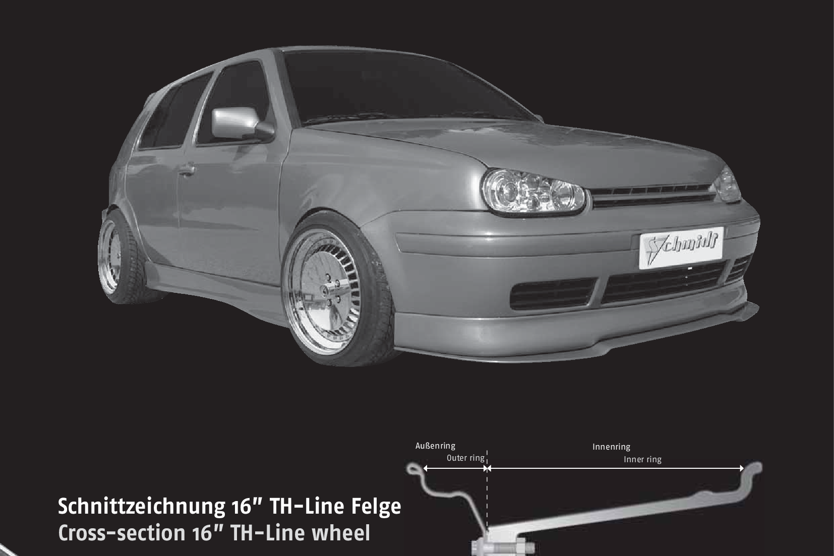 16" Schmidt TH Line 2 piece