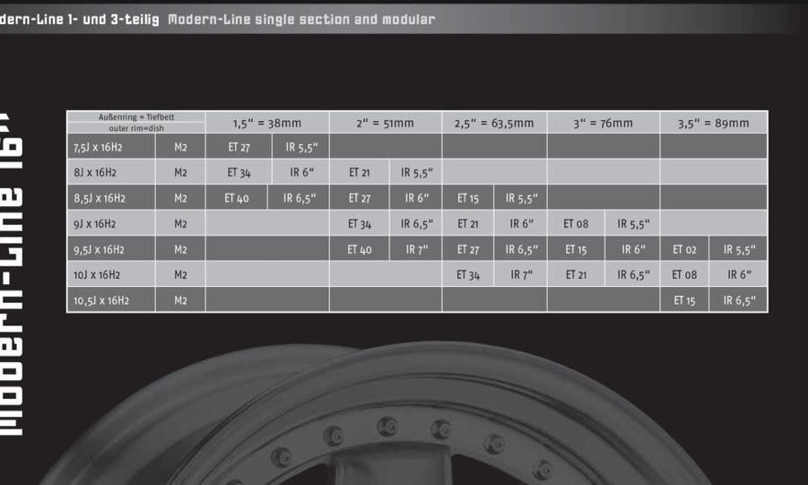 16" Schmidt Modernline 1 Piece