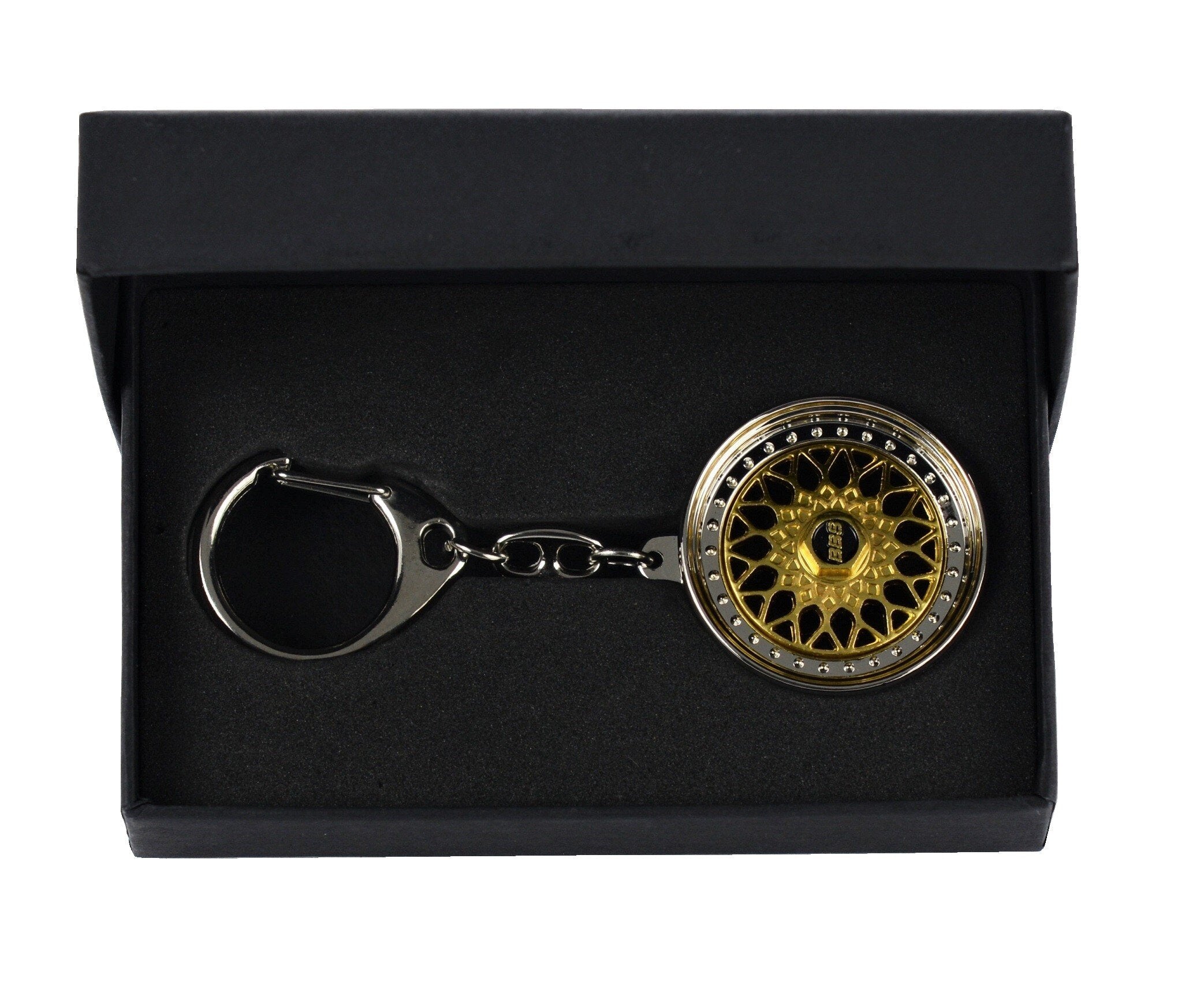 BBS RS design metal key chain