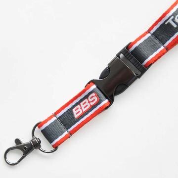 Original 2021 BBS Lanyard with logo "Technik aus dem Motorsport" motto.