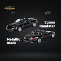 MicroTurbo Eunos Roadster MX-5 Customized Metallic Black 1:64