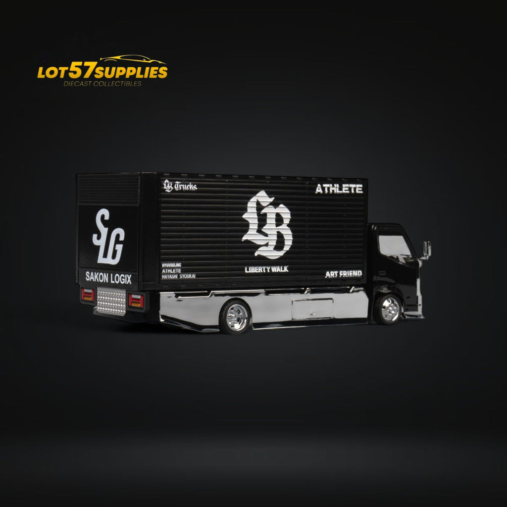 MicroTurbo Hino 300 Custom Box Truck AIT Limited Edition 1:64
