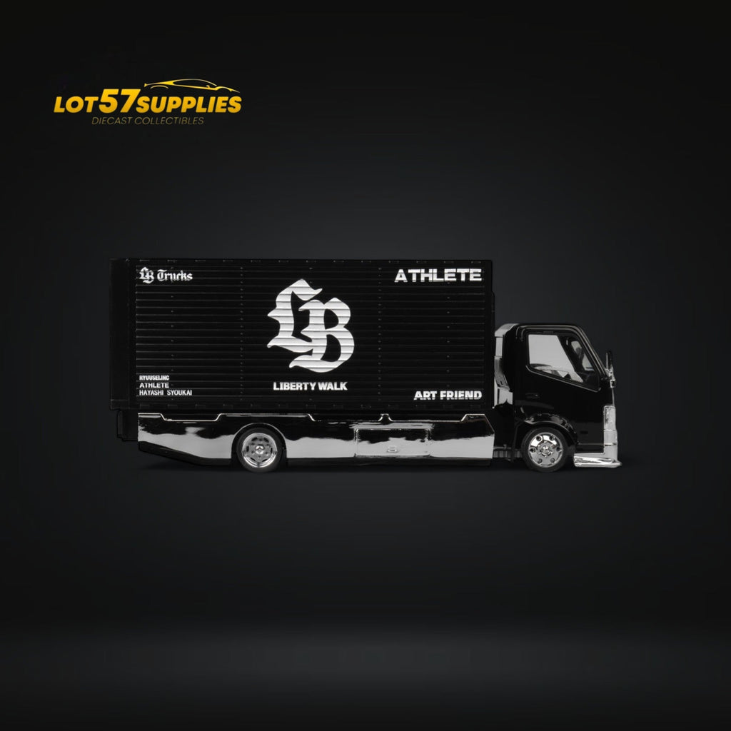 MicroTurbo Hino 300 Custom Box Truck AIT Limited Edition 1:64