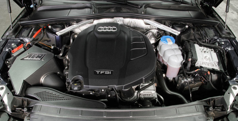 AEM Induction AEM 2017 C.A.S Audi A4 L4-2.0L F/l Cold Air Intake 21-815C