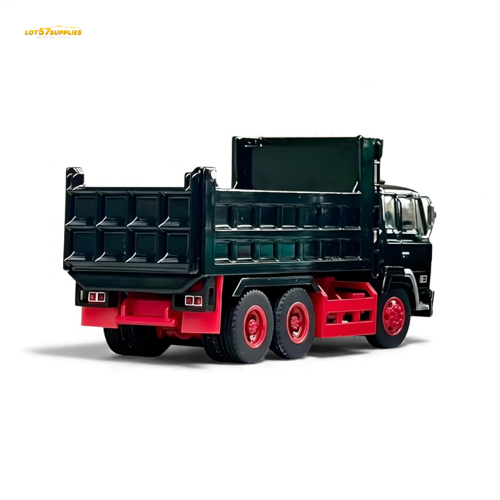 DBGT Hino Super Dolphin Dump Truck Black 1:64