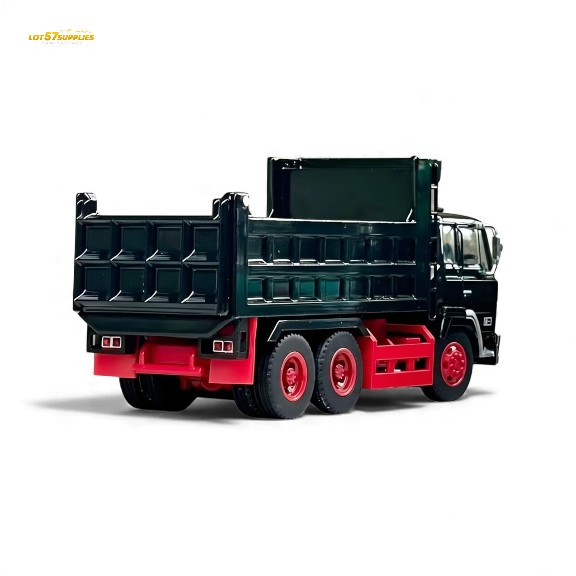 DBGT Hino Super Dolphin Dump Truck Black 1:64
