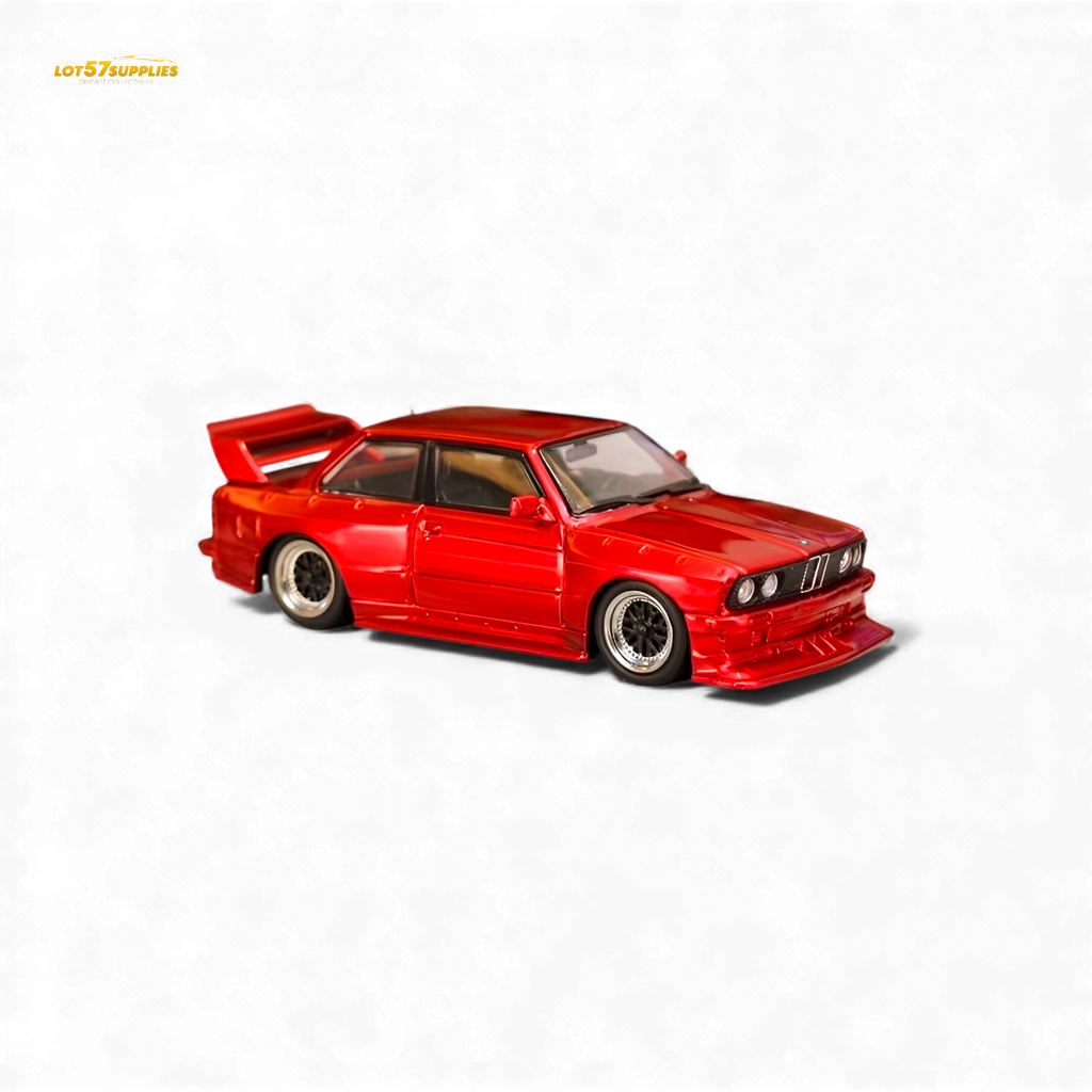 SW BMW E30 M3 LTO Modified Red 1:64