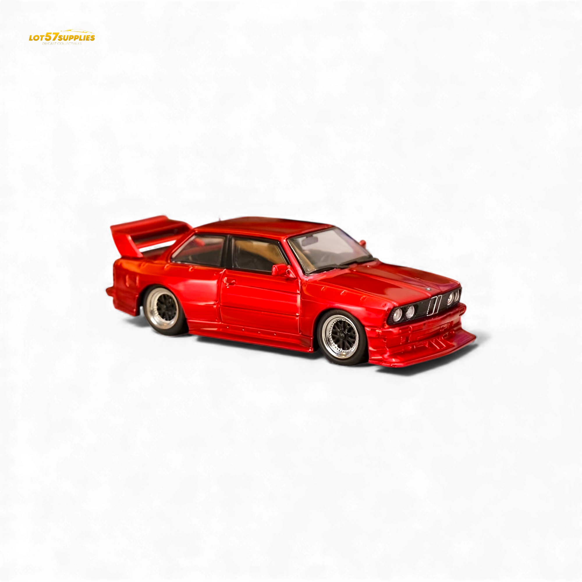 SW BMW E30 M3 LTO Modified Red 1:64