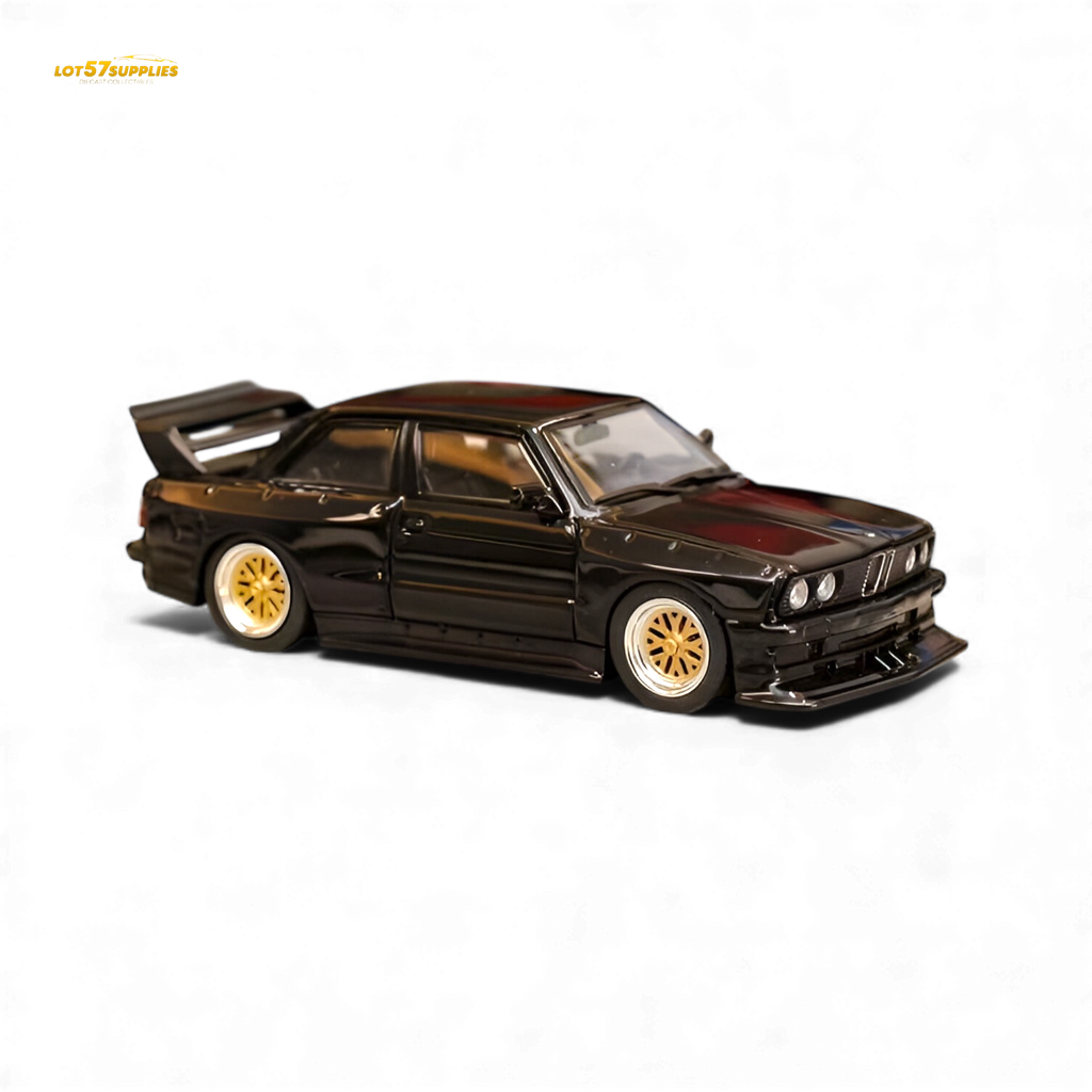 SW BMW E30 M3 LTO Modified - Black 1:64