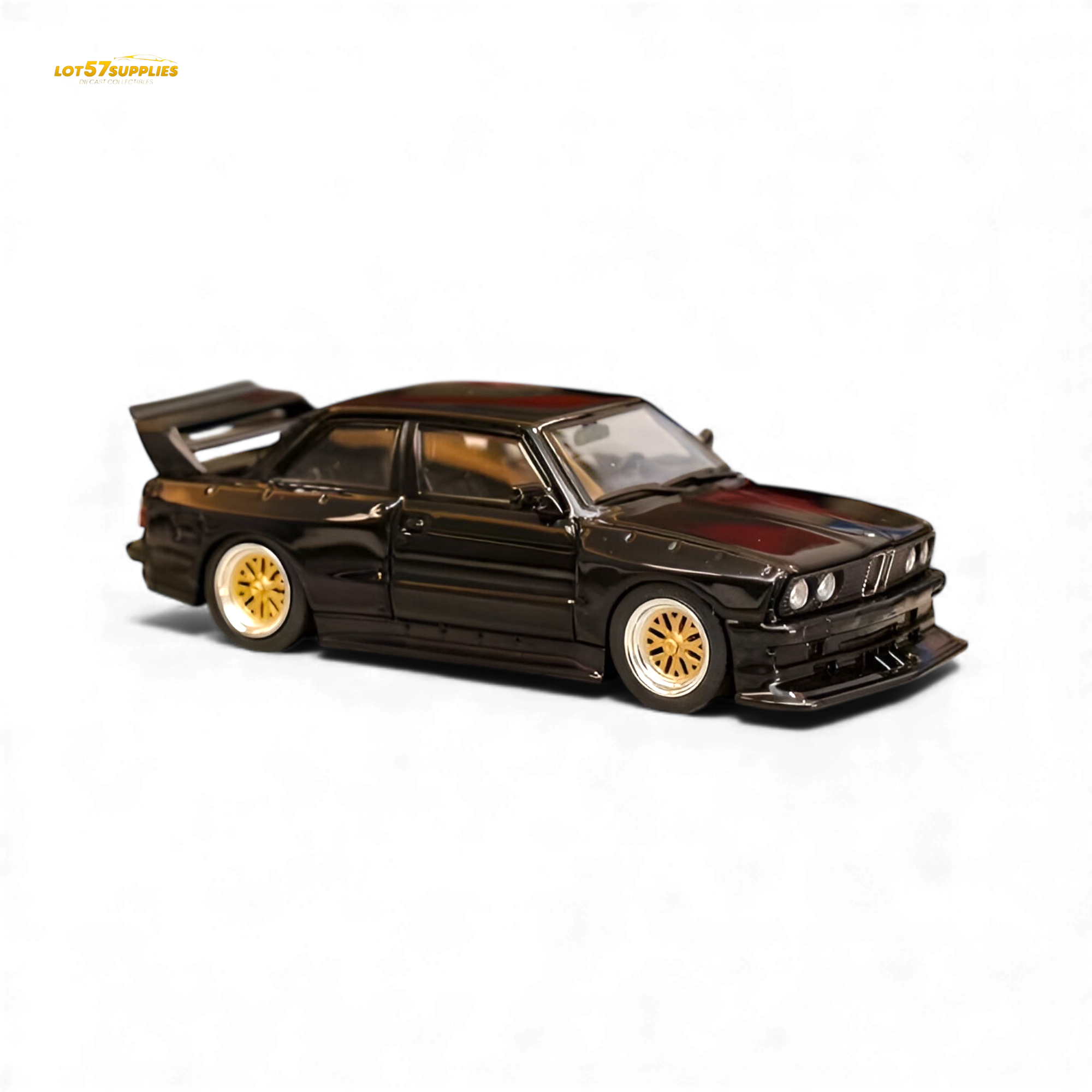 SW BMW E30 M3 LTO Modified - Black 1:64