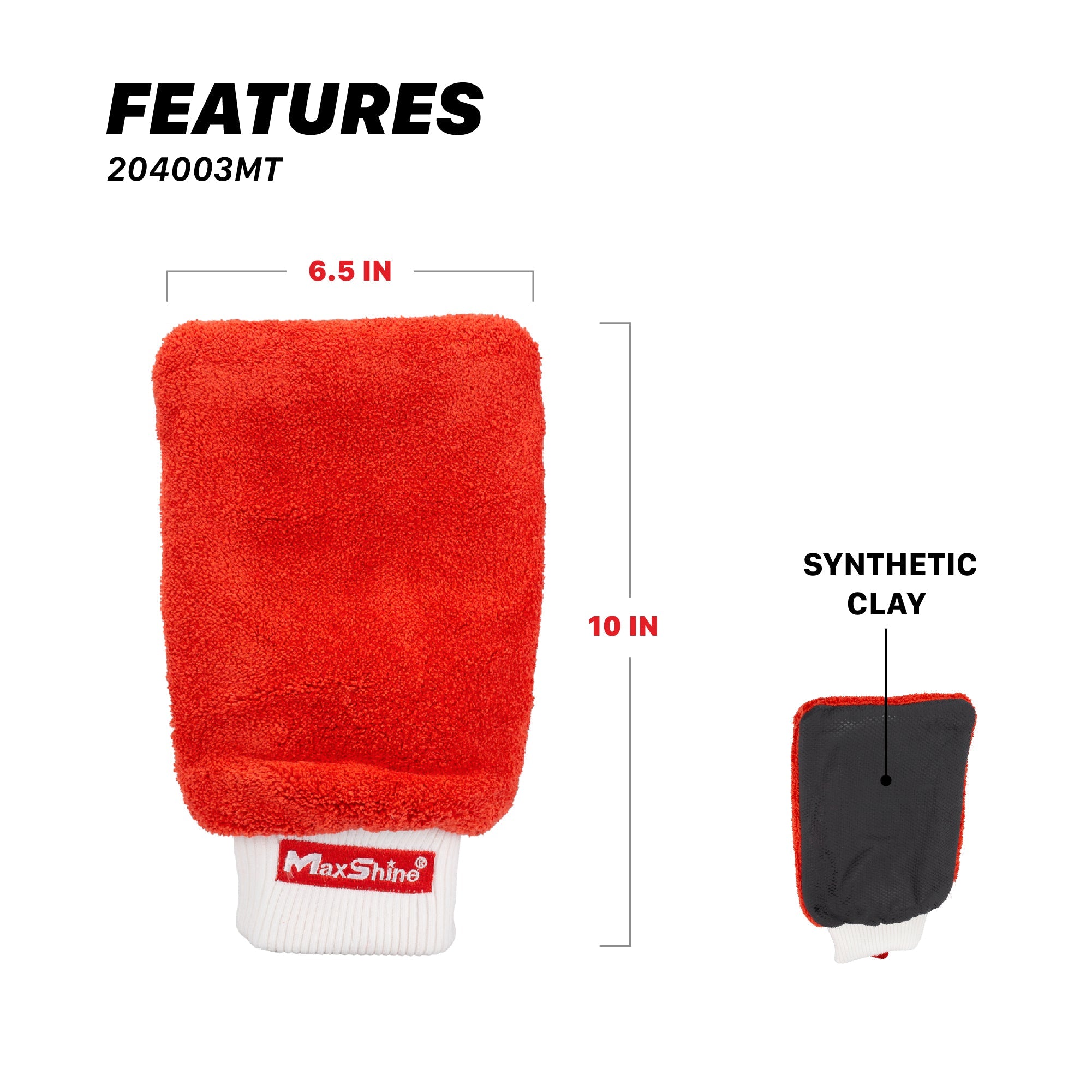 Detailing Clay Mitt For Car | Clay Wash Mitt