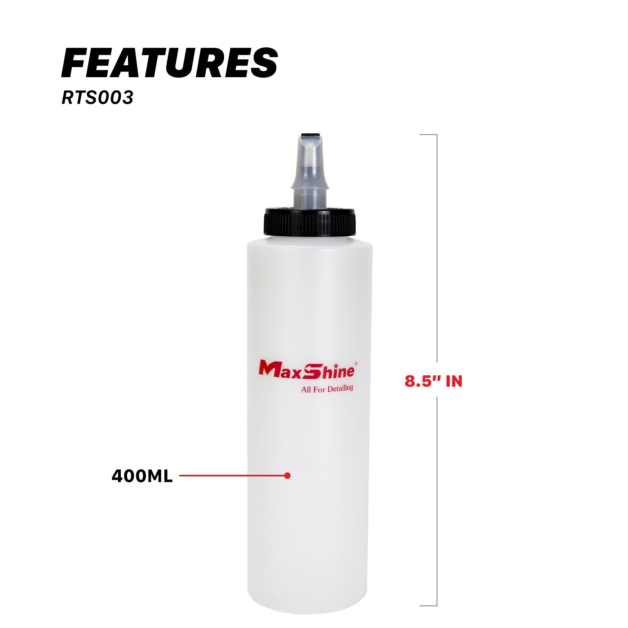 Compound Polish Wax Dispenser Bottles