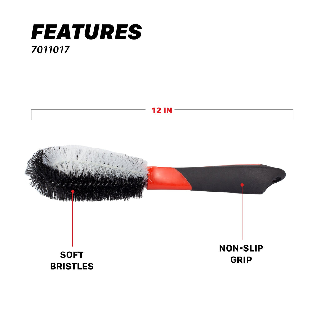 360° Wheel and Car Engine Brush