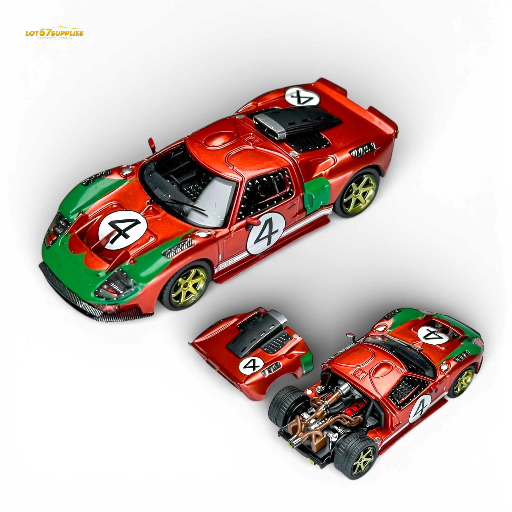 Rhino Model Ford GT40 Le Mans 1:64