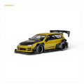 DCM Kevmannz Civic EG Ver.1 Gold Carbon Fiber Long Tail 1:64