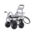 Garden Hose Reel Cart-4 Wheels-Heavy Duty