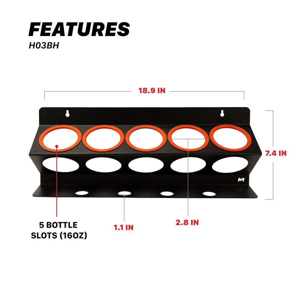 Spray Bottle Racks - 16oz, 32oz, 34oz