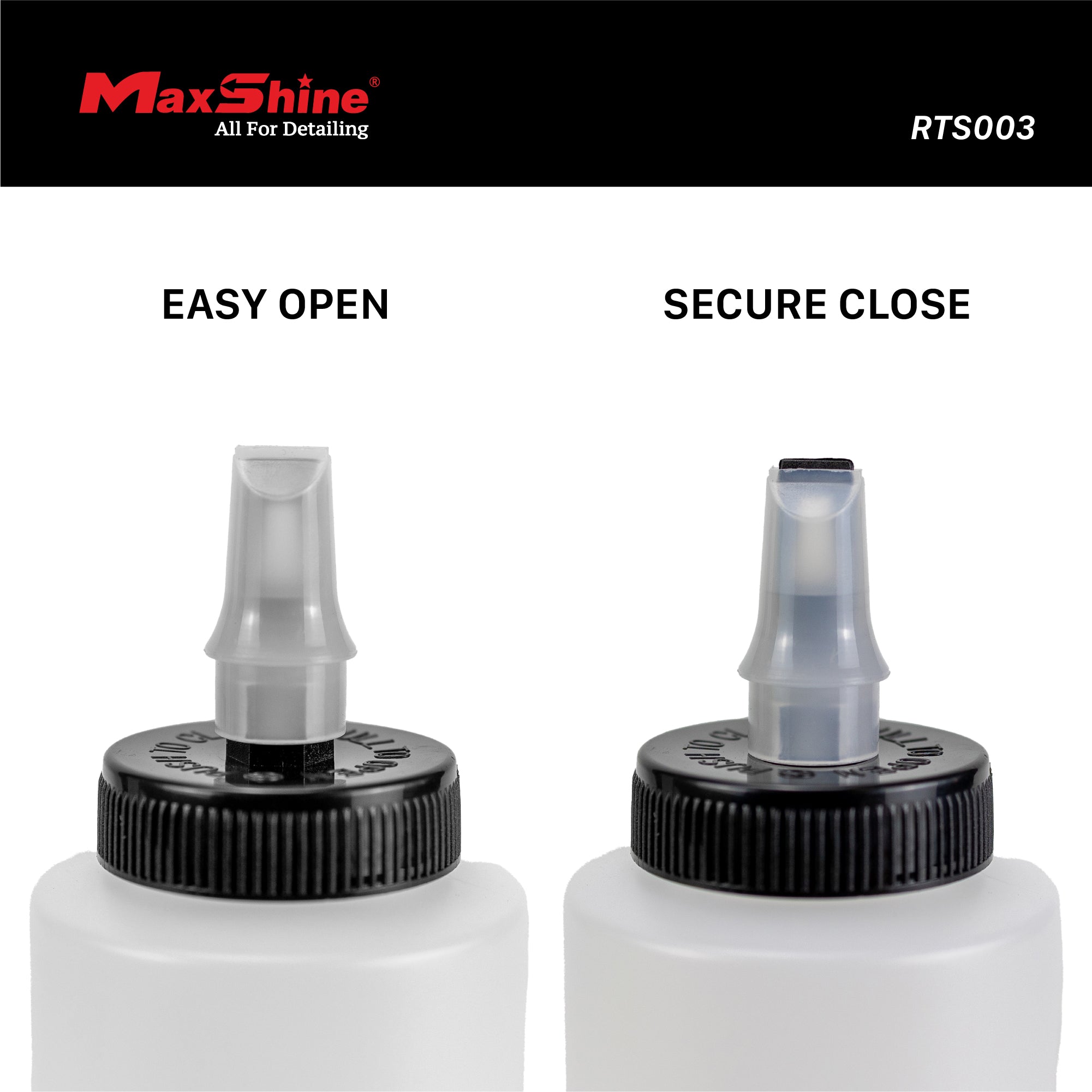 Compound Polish Wax Dispenser Bottles