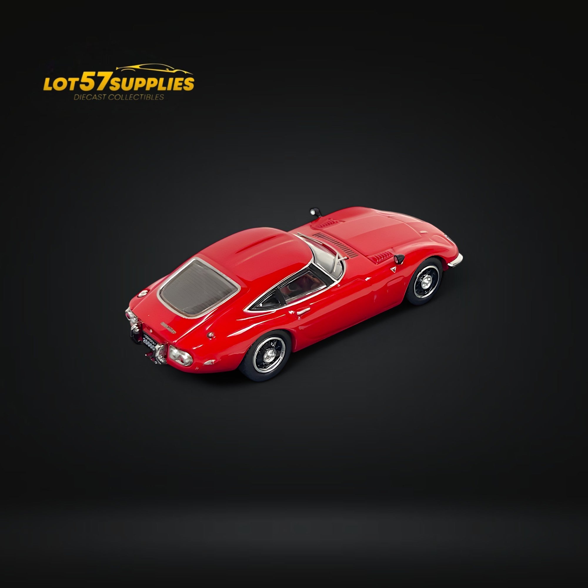 INNO64 Toyota 2000GT Red 1:64