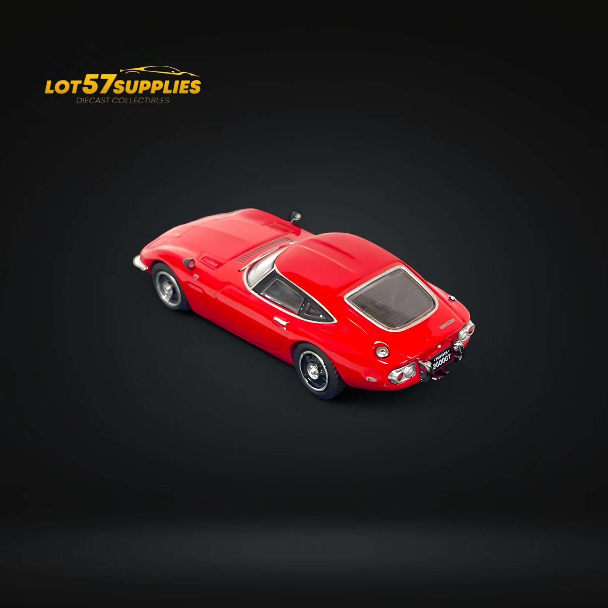 INNO64 Toyota 2000GT Red 1:64