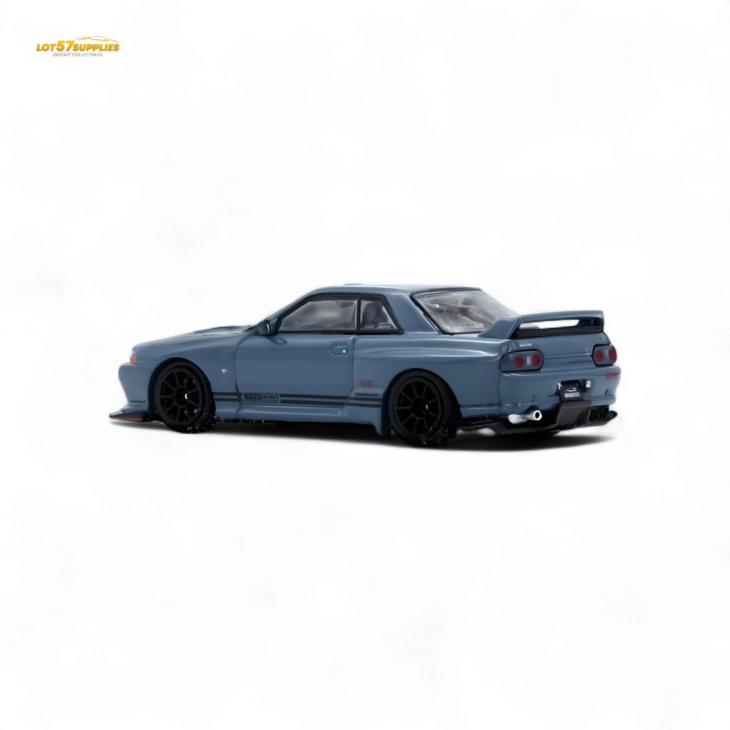 INNO64 TOP SECRET R32 GT-R Stealth Grey 1:64