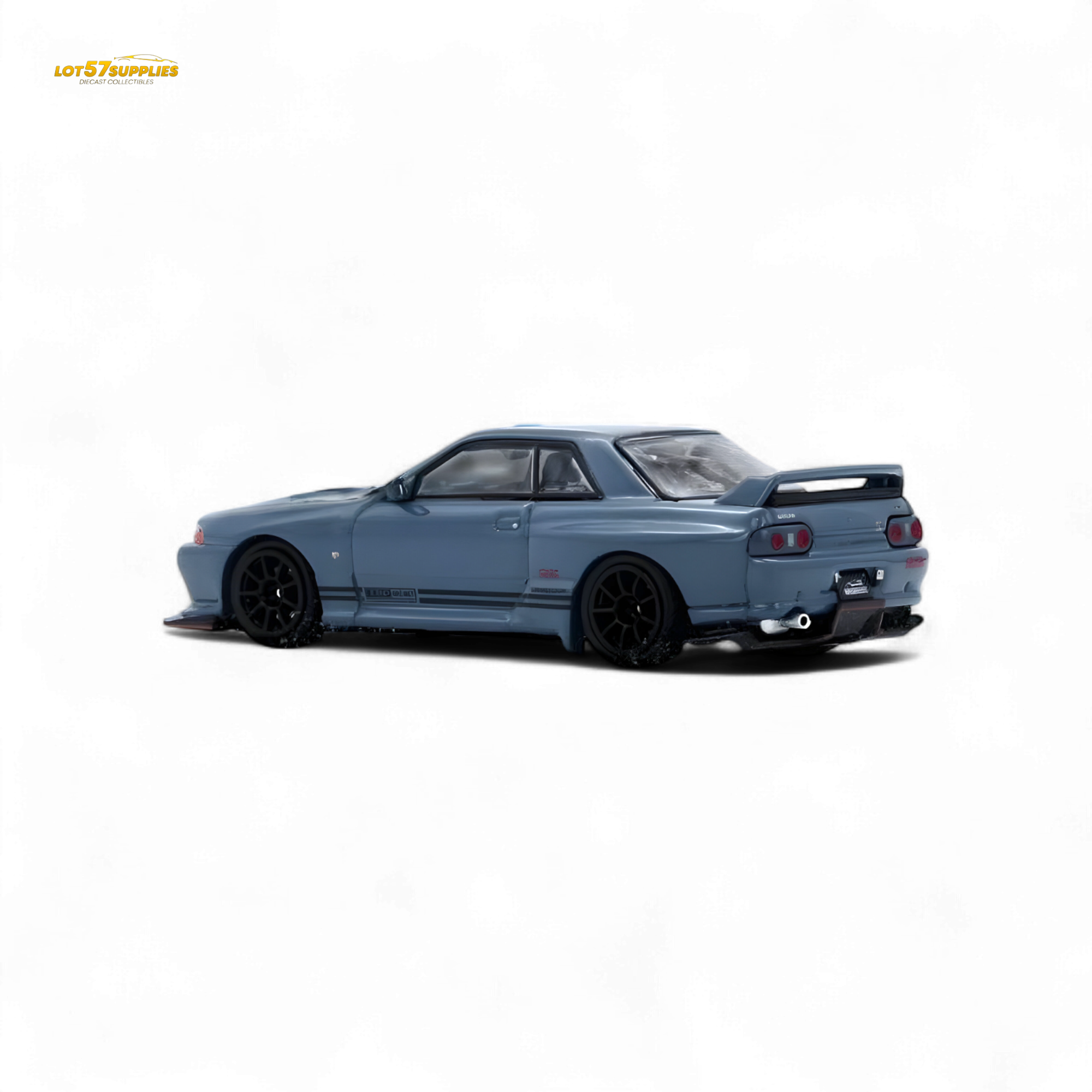INNO64 TOP SECRET R32 GT-R Stealth Grey 1:64