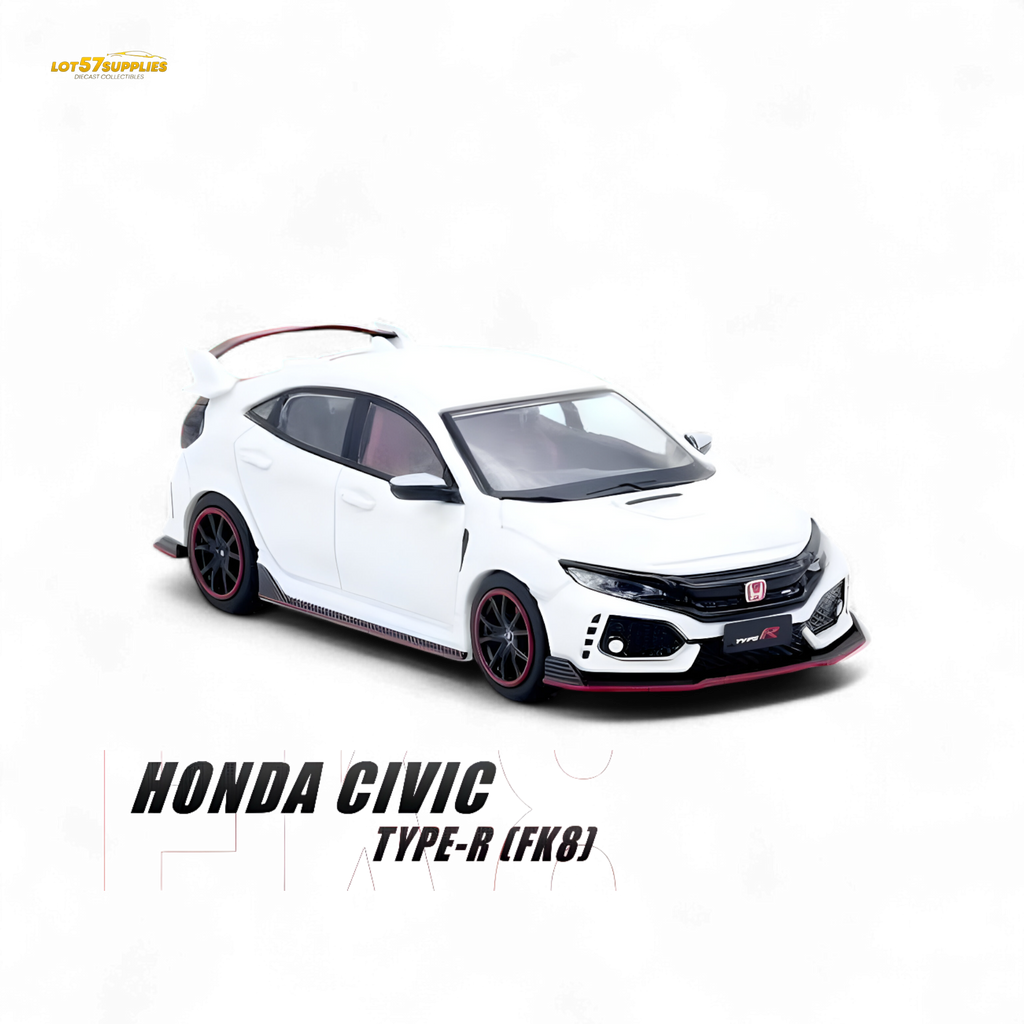 INNO64 Honda Civic Type-R FK8 White 1:64