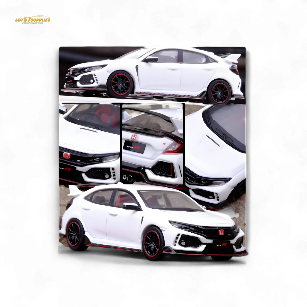 INNO64 Honda Civic Type-R FK8 White 1:64
