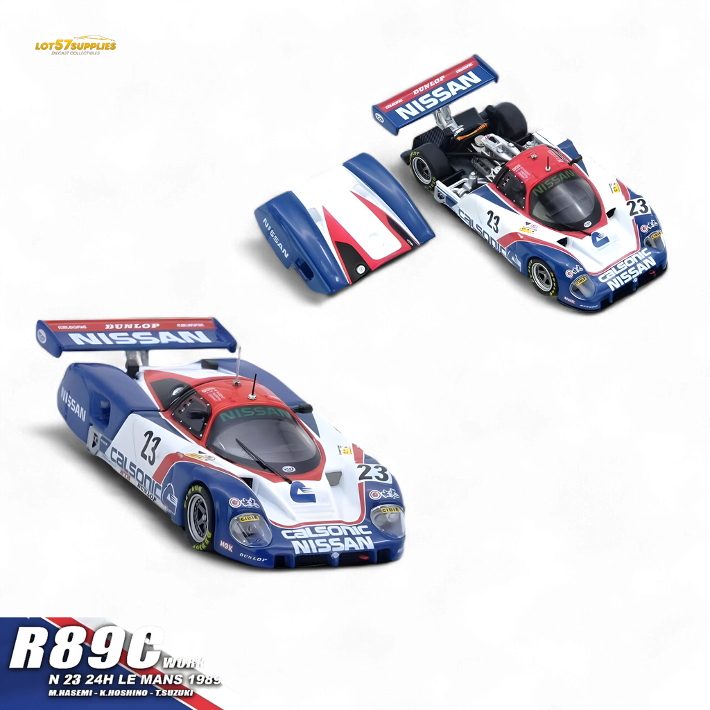 INNO64 Nissan R89C 1989 Le Mans No.23 1:64