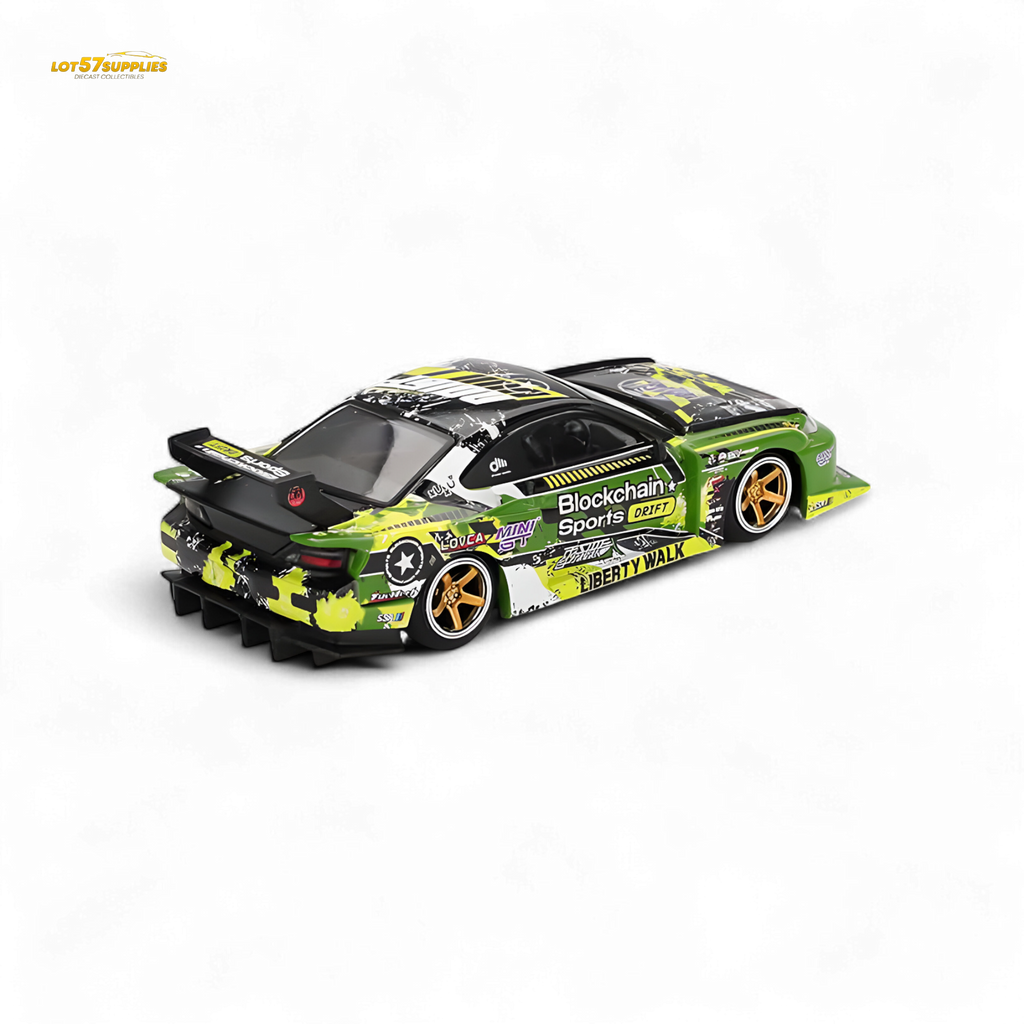 Mini GT Nissan LB-Super Silhouette S15 SILVIA #555 V2 2024 Formula Drift Japan