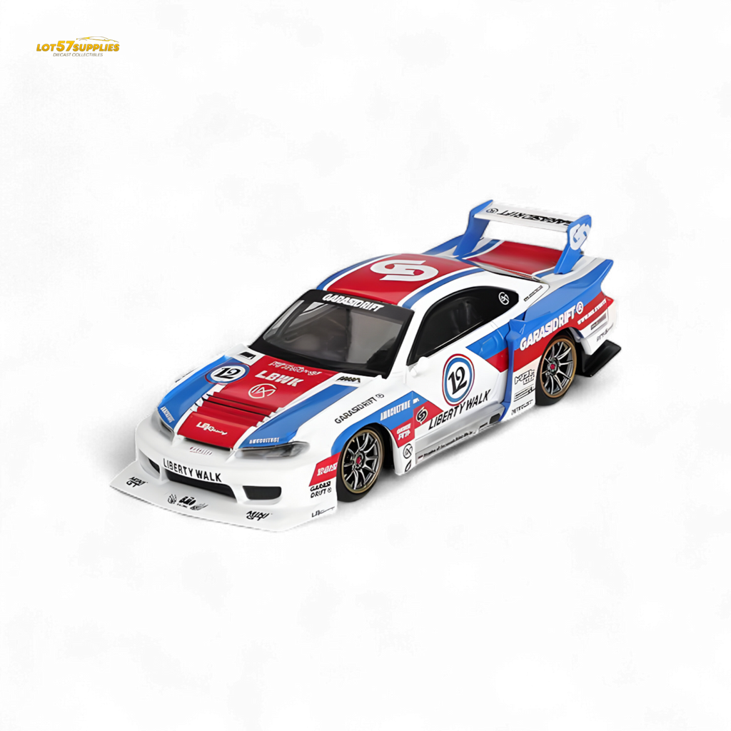 (Pre-Order) Mini GT Nissan S15 Silvia LBWK 1:64