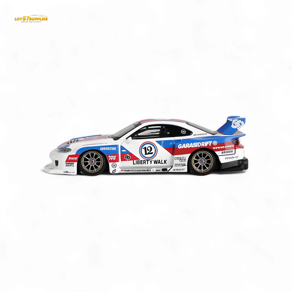 (Pre-Order) Mini GT Nissan S15 Silvia LBWK 1:64