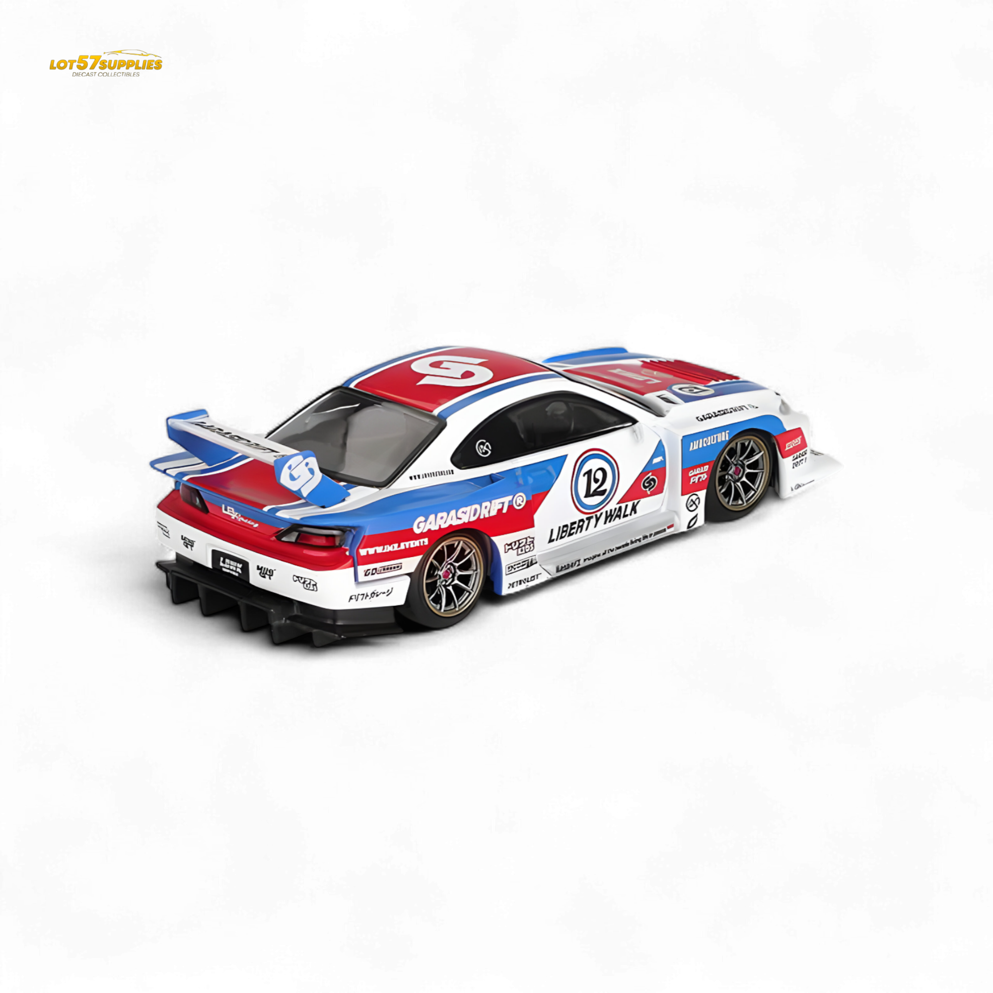 (Pre-Order) Mini GT Nissan S15 Silvia LBWK 1:64