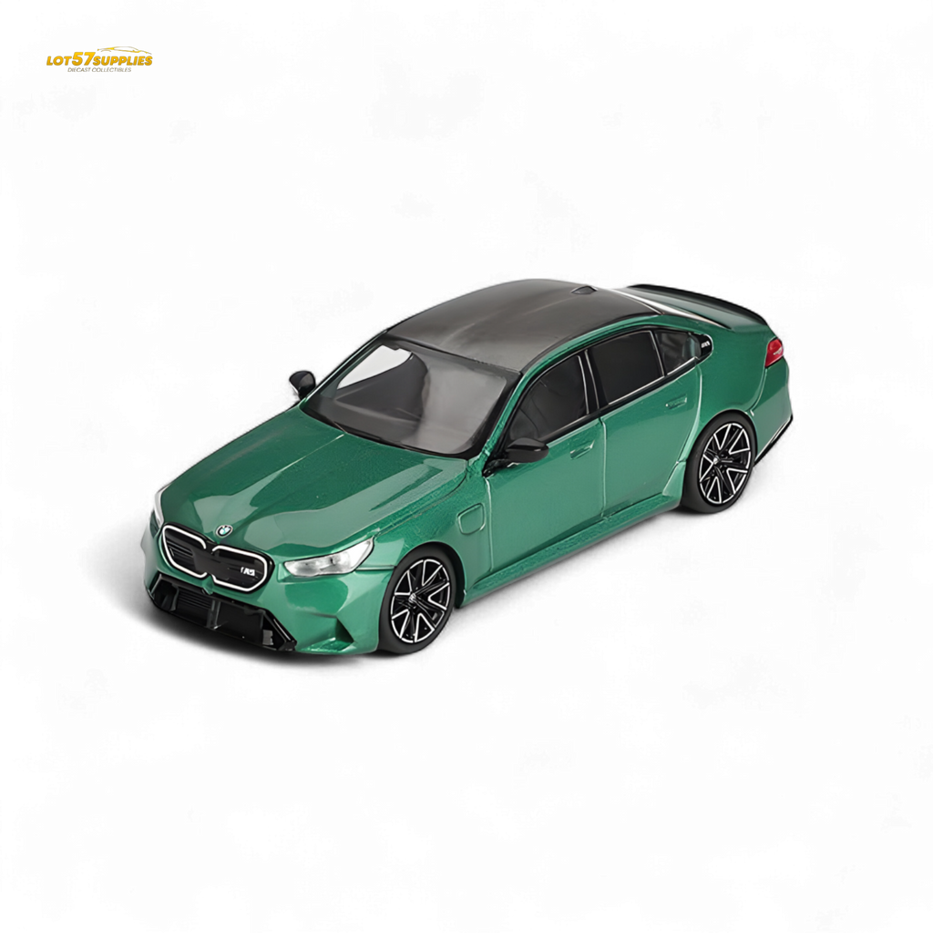 Mini GT BMW M5 Isle of Man Green Metallic 1:64