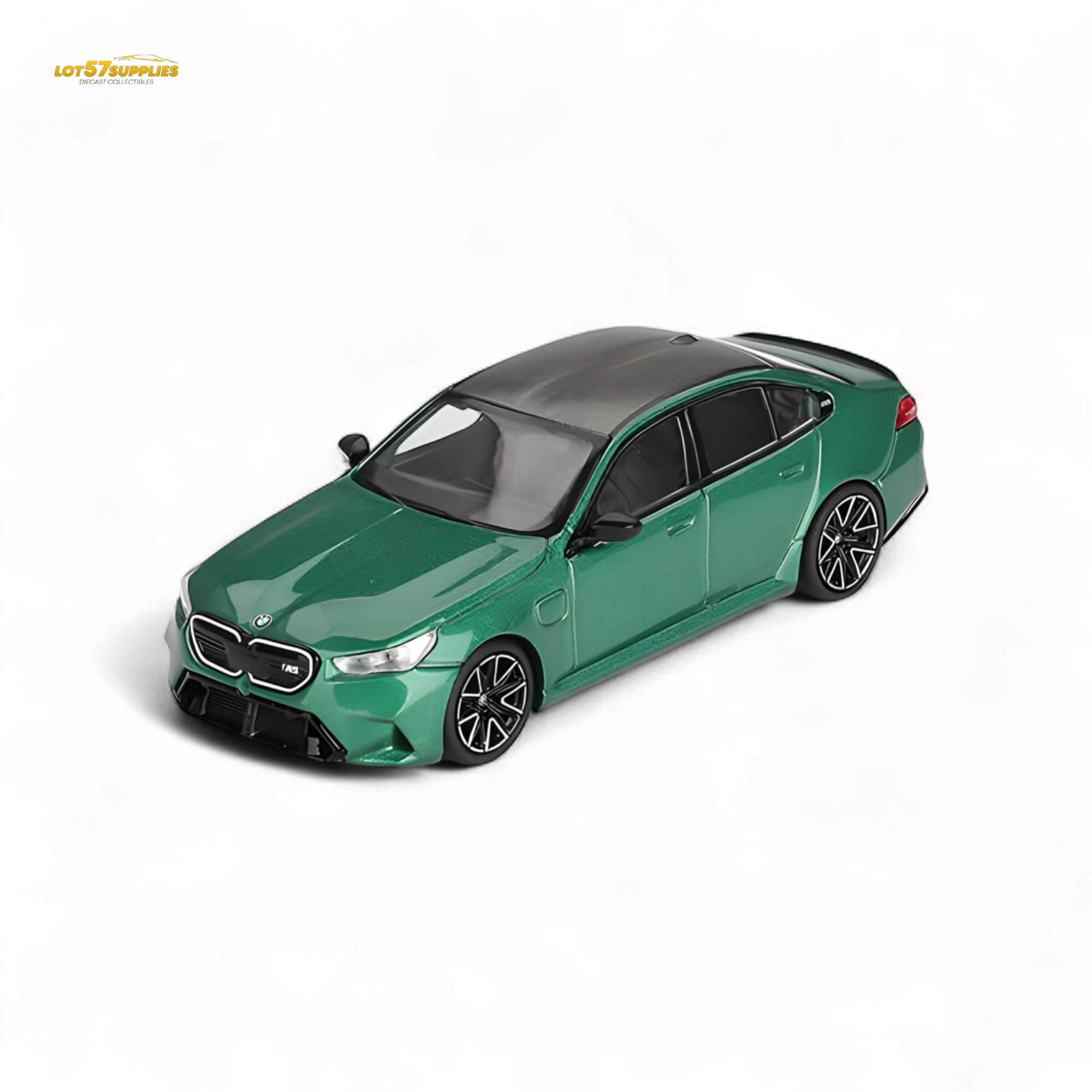 Mini GT BMW M5 Isle of Man Green Metallic 1:64