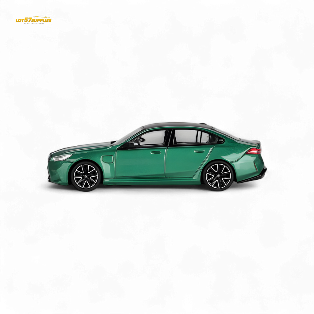 Mini GT BMW M5 Isle of Man Green Metallic 1:64