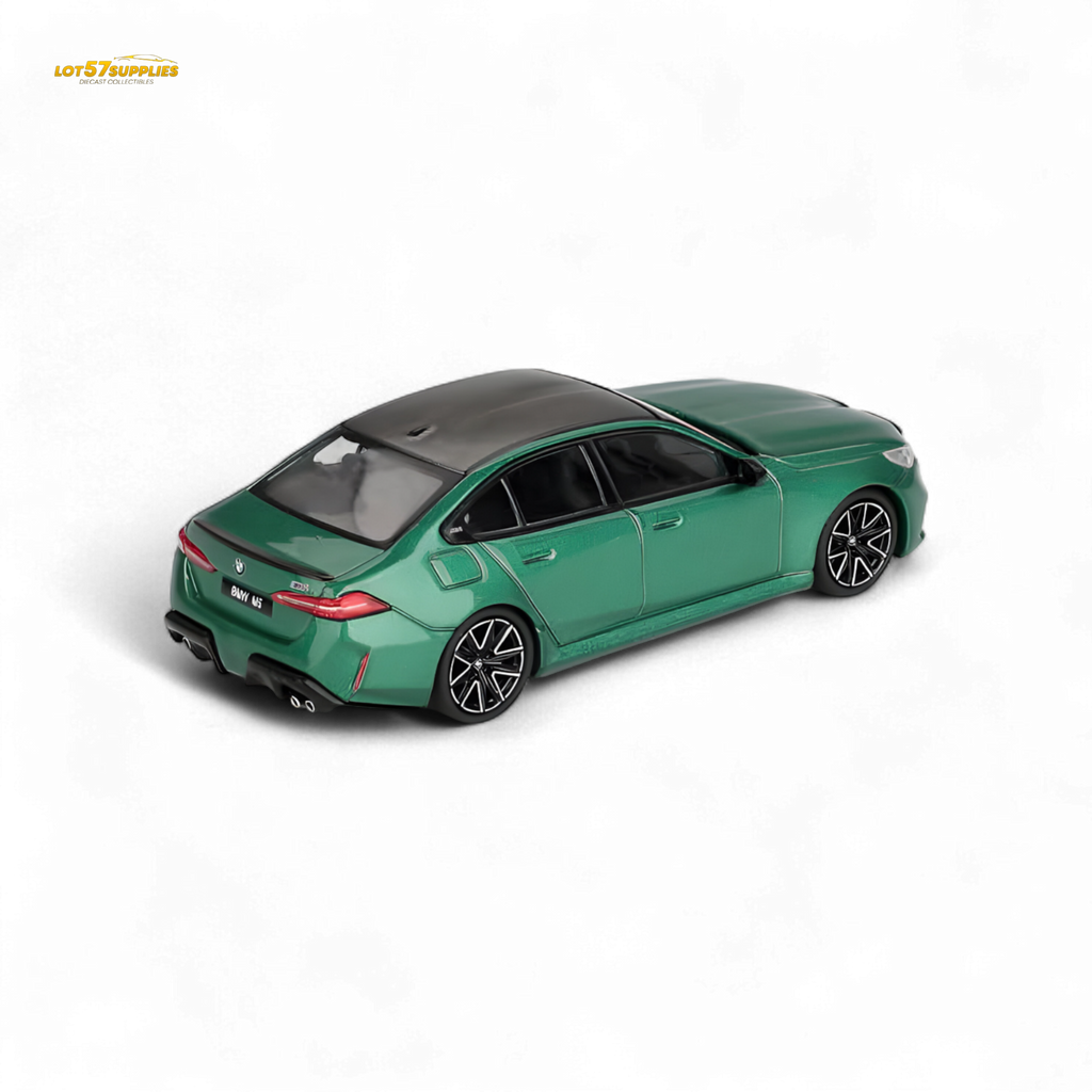 Mini GT BMW M5 Isle of Man Green Metallic 1:64