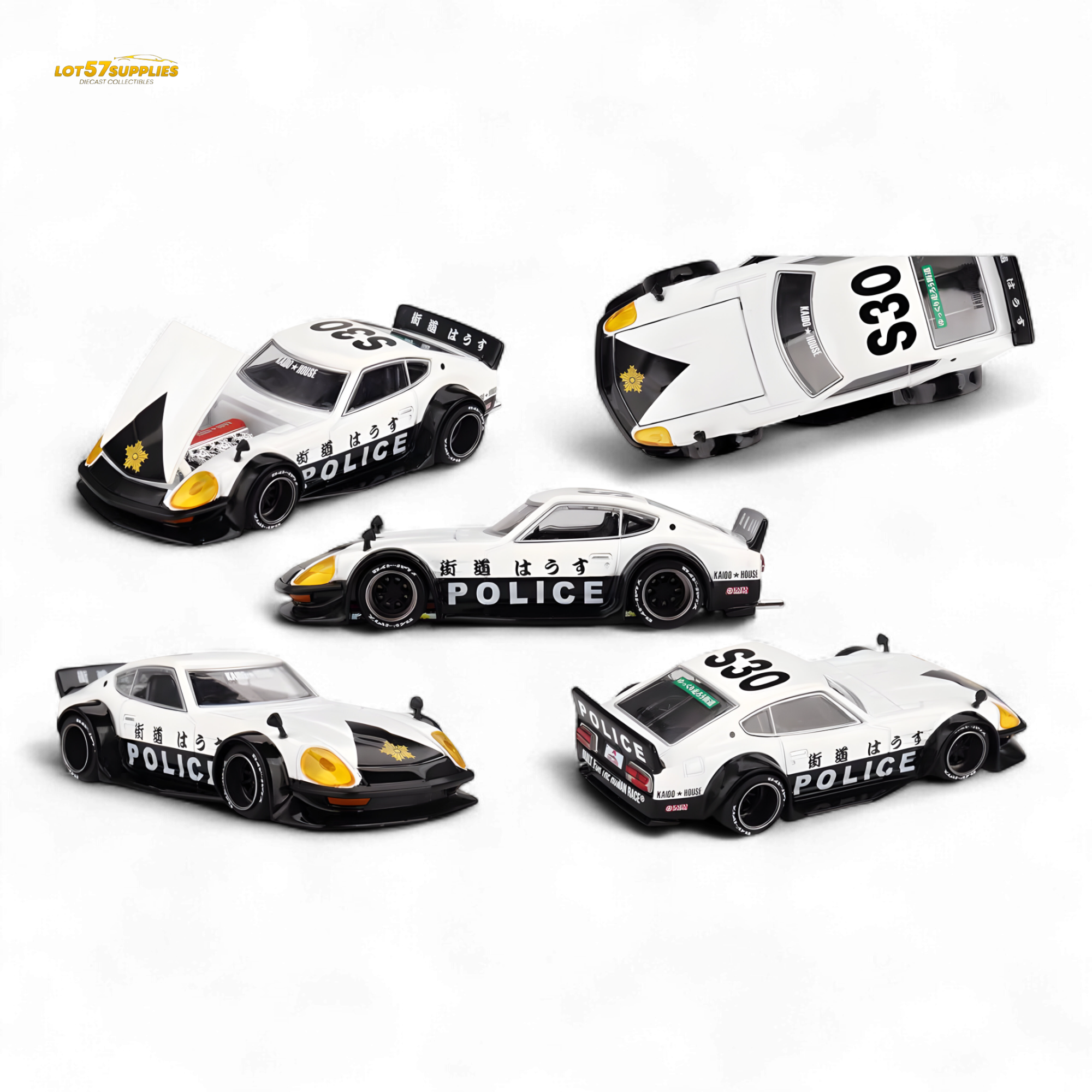 KAIDO Nissan Fairlady Z GT Police 1:64