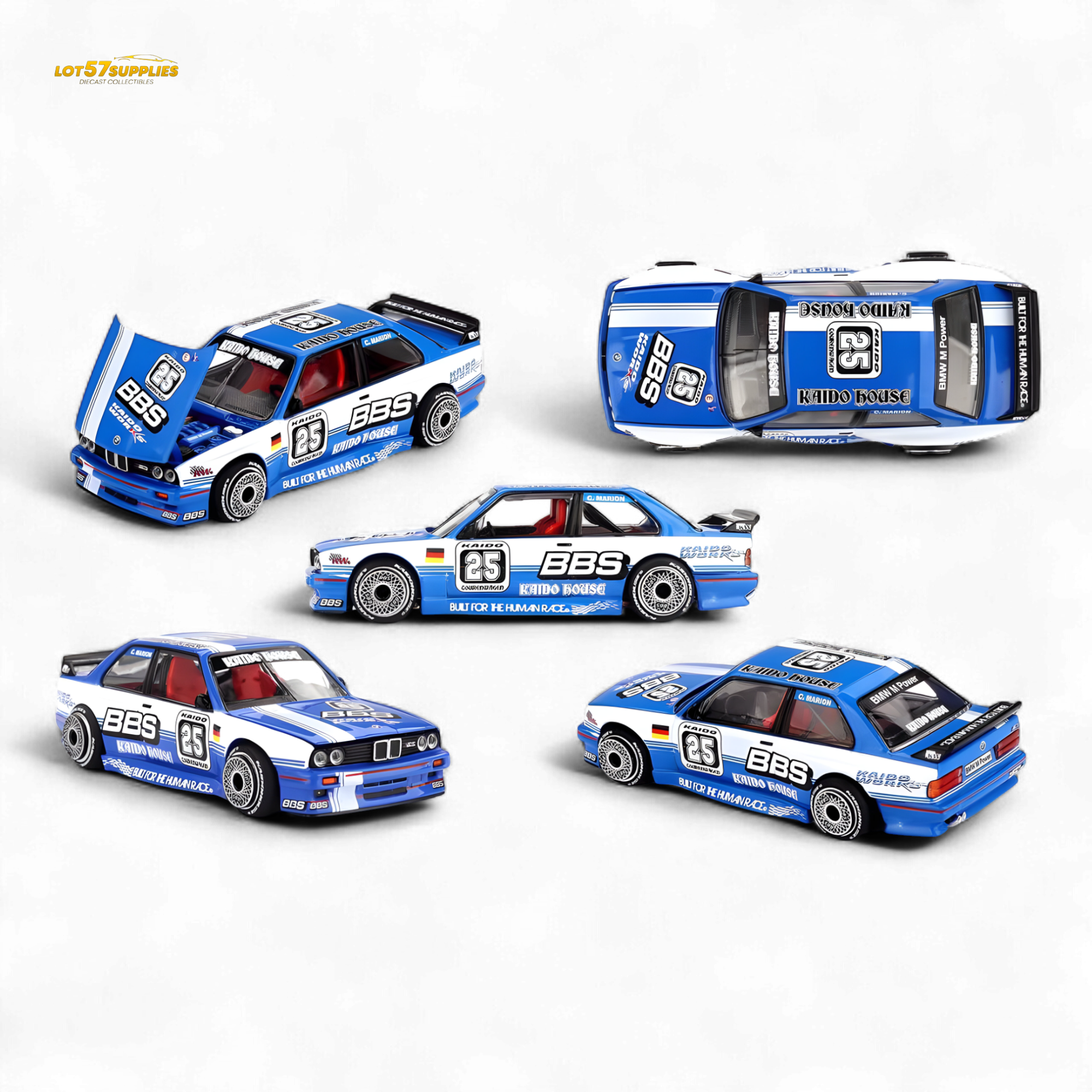 KAIDO BMW M3 Touring Champ V1 BBS #25 1:64