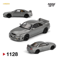 Mini GT Nissan Skyline GT-R NISMO BCNR33 CRS Version Dark Metal Gray 1:64