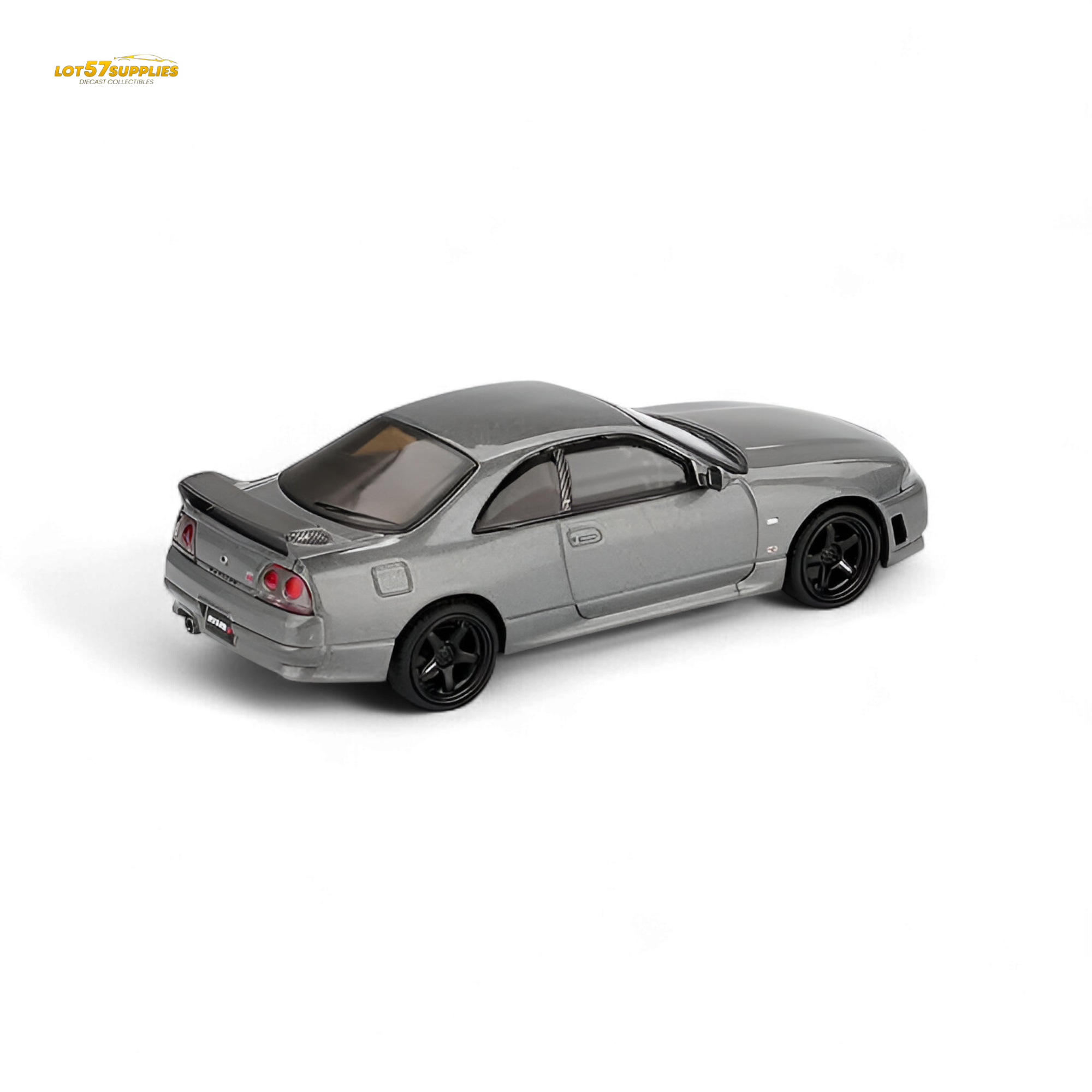 Mini GT Nissan Skyline GT-R NISMO BCNR33 CRS Version Dark Metal Gray 1:64