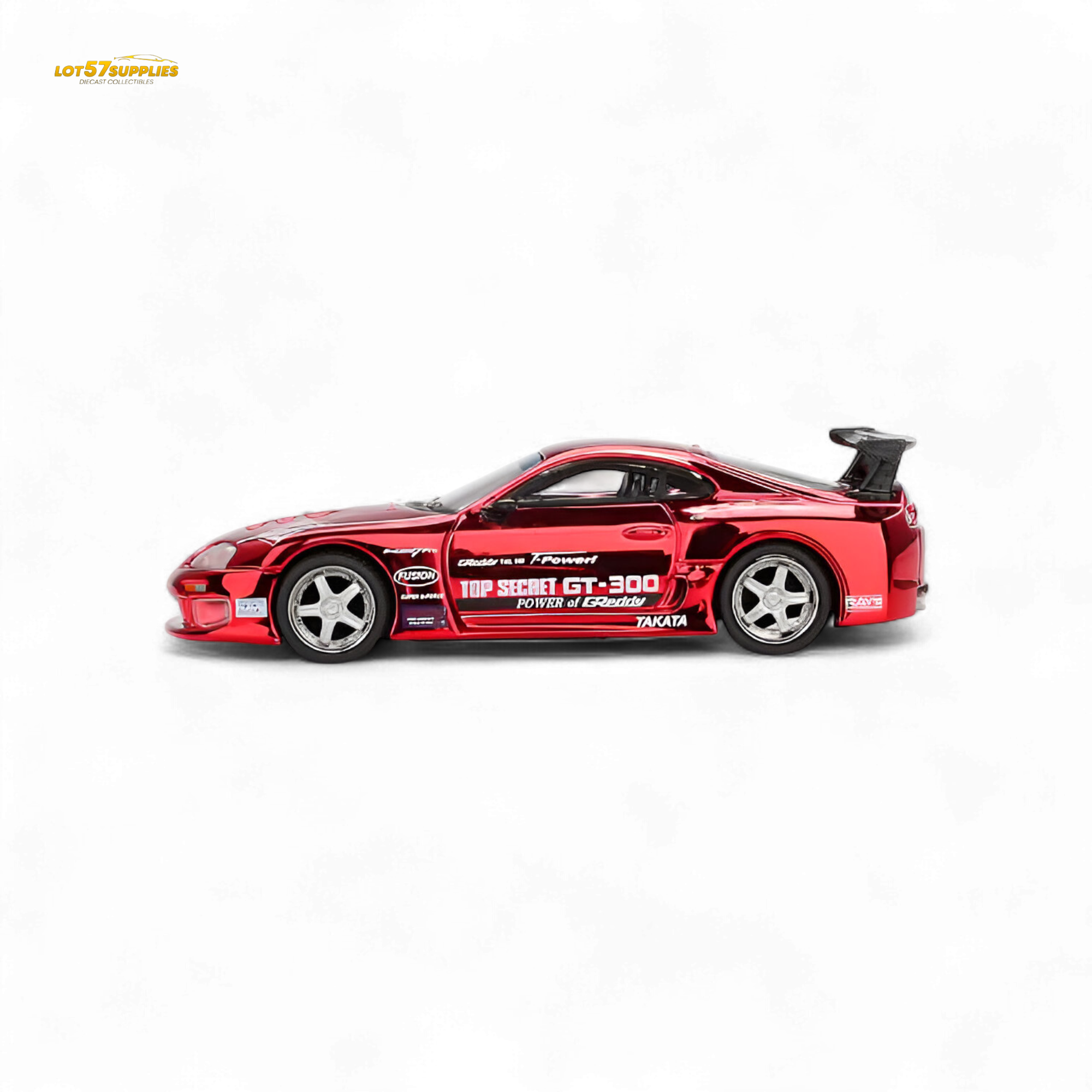 Mini GT Toyota Supra A80 Top Secret GT-300 1:64