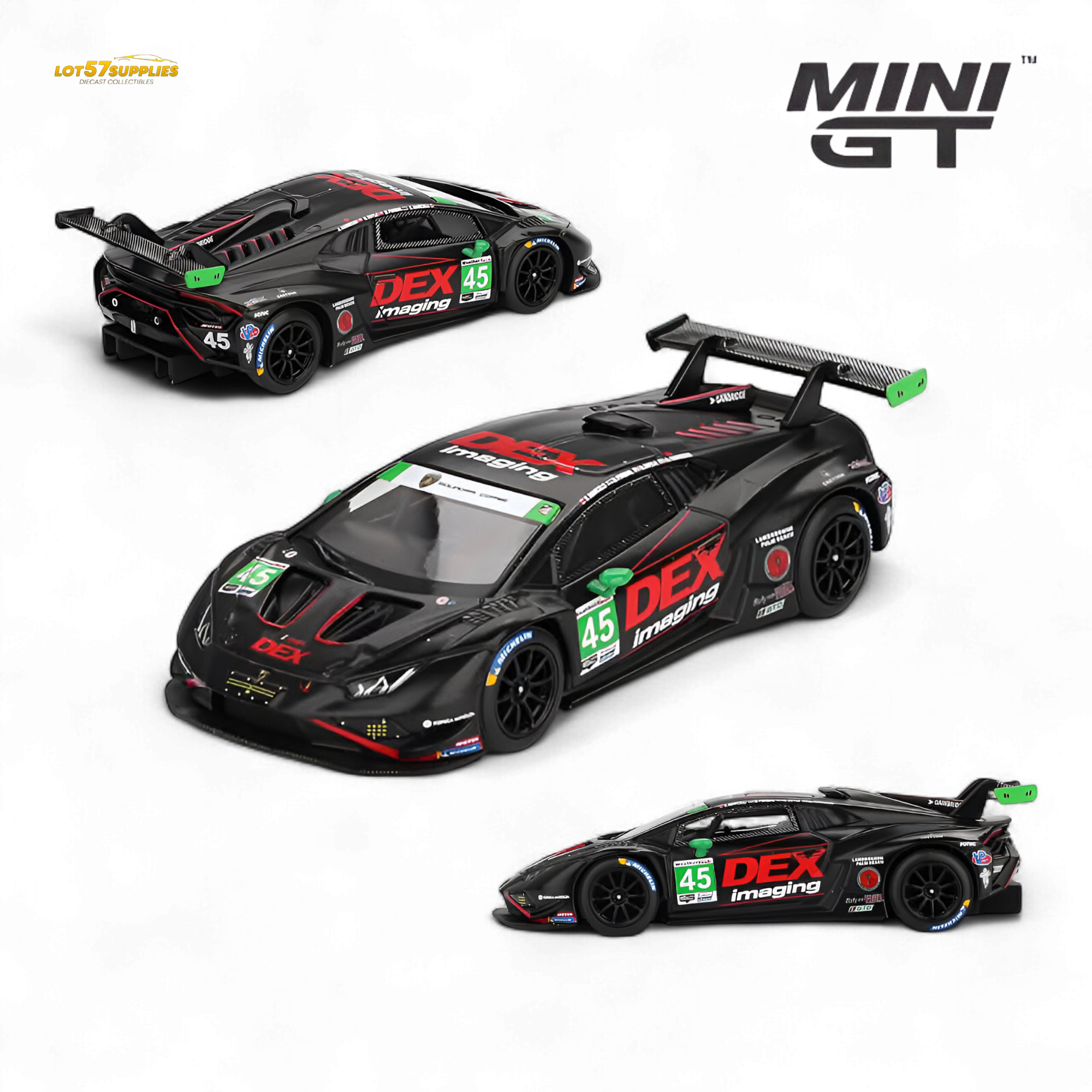 Mini GT Lamborghini Huracan STO2 LB 645 DEX Imaging 1:64