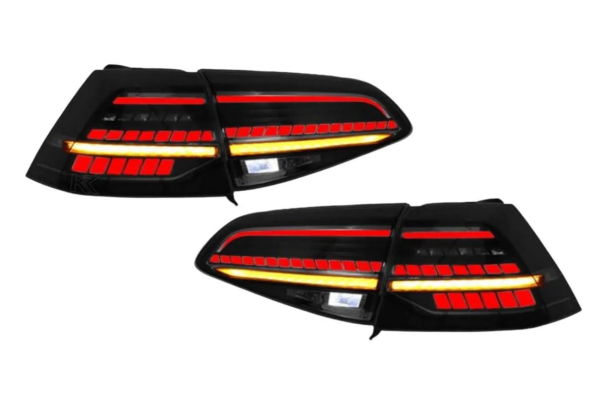 VW MK7 Golf 7 and Golf MK7 7.5 Euro Style Tail Lights 2013-2019