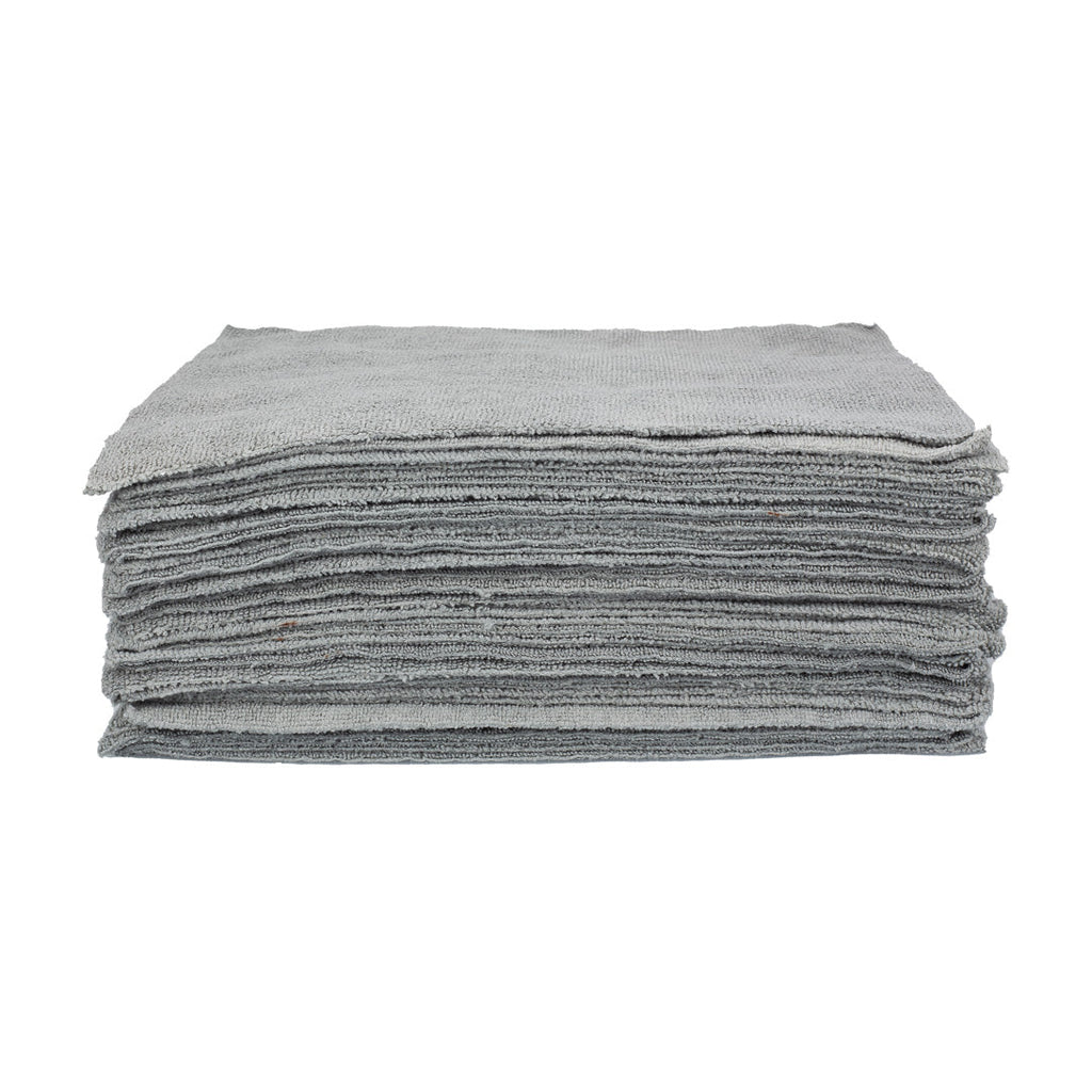 260GSM Edgeless Microfiber Utility Towels - 50 Pack